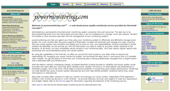 Desktop Screenshot of powermonitoring.com